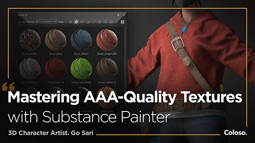 Coloso - A Beginner’s Guide to Creating AAA-Level Textures in Substance Painter скачать