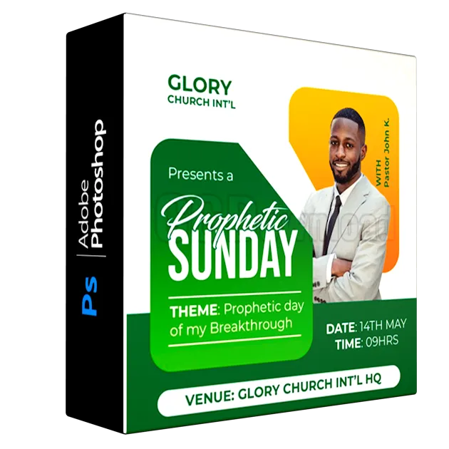 Master Church Poster Design