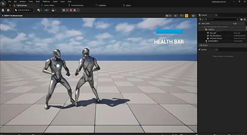 3D Fighting Game Animation Intro Course скачать