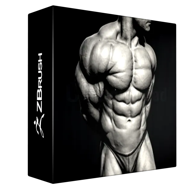 Advance Zbrush Bodybuilder Anatomy Tutorial Vol. 2