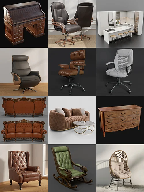 BlenderKit Interior Pack скачать