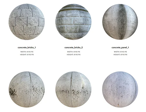 CGAxis Concrete PBR Textures – Collection Volume 16 скачать