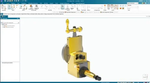 Solid Edge 2026 3D CAD with Tutorials, Exercises & Projects скачать