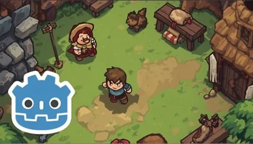 Godot 2D Academy Create a 2D RPG Game with Godot 4 скачать
