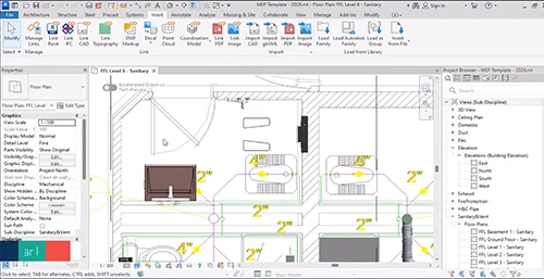 Revit MEP Full Course - Zero to Advanced Project Modeling скачать