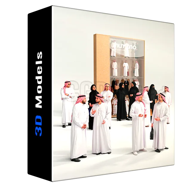 Humano3D - 2402 - Saudi Arabia Standing