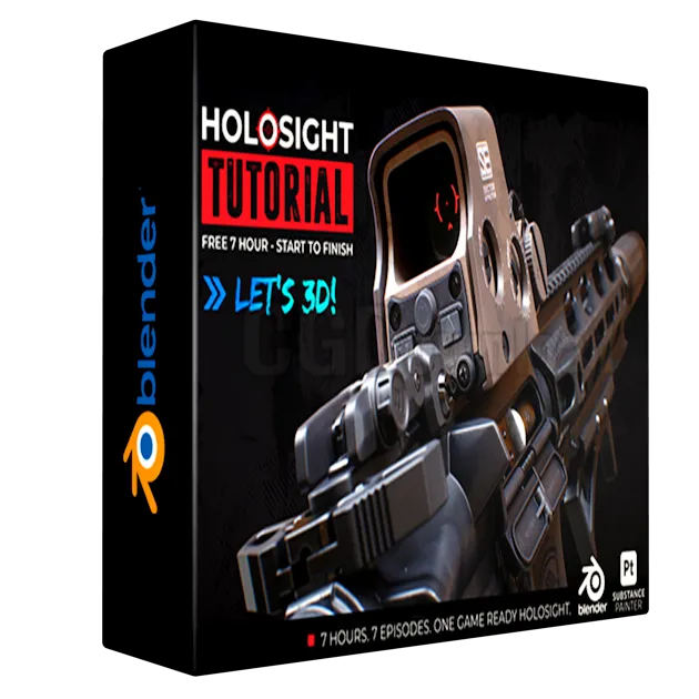 Holosight - Complete Hard-Surface Tutorial