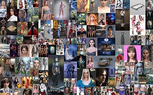 DAZ 3D, Poser Bundle 1 Апрель 2026 скачать