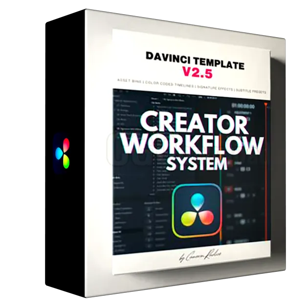 Cameron Radice — DaVinci Resolve Template V2.5