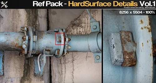 Ref Pack - HardSurface Details Vol.1 скачать