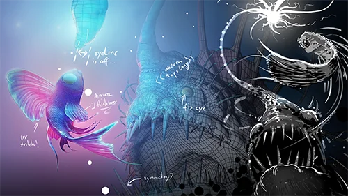 Anglerfish Blender Studio