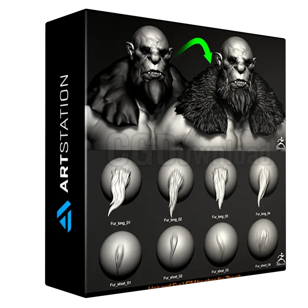 Hair and Fur VDM Brushes