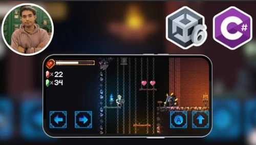 C# Game Development in Unity 6 Create 3 Mobile PC Web Game скачать