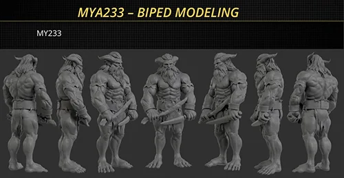 FXPHD – MYA233 – Bipedal Modeling for Production скачать