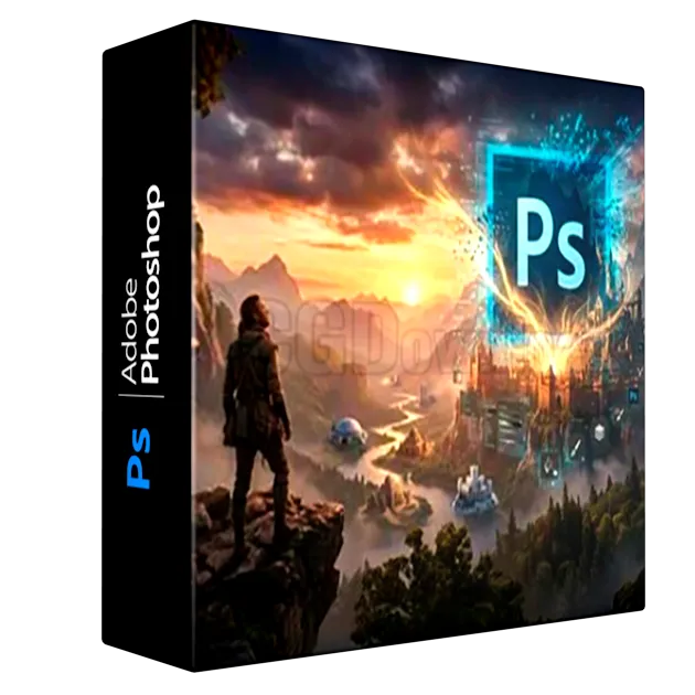 Photoshop Matte Painting AI + Stock Asset Workflow