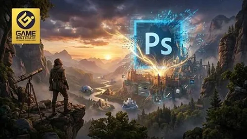 Photoshop Matte Painting AI + Stock Asset Workflow скачать