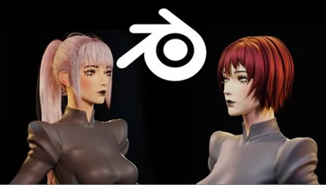 Create hair with 3D blender like a professional скачать