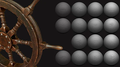 ZBrush - Wood Surface Vol. 1 скачать