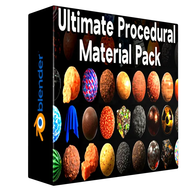 Ultimate Blender Procedural Material Pack