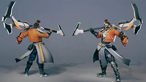 Flipped Normals – Advanced Sci-Fi Stylized Character Art Course (Part 02 Game-Ready) скачать