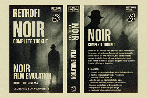 Retrofi – Complete Noir Film Emulation Toolkit скачать