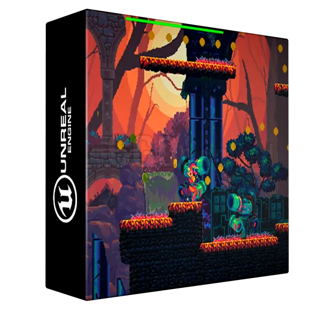 Learn to create a 2D Platformer Game with Unreal Engine 5