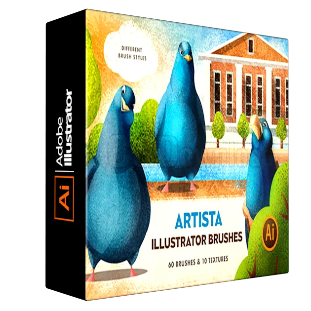 Artista Brushes for Illustrator