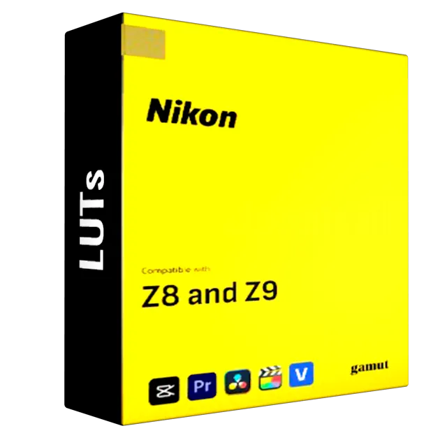 BaseLUTs for Nikon Z9 and Z8