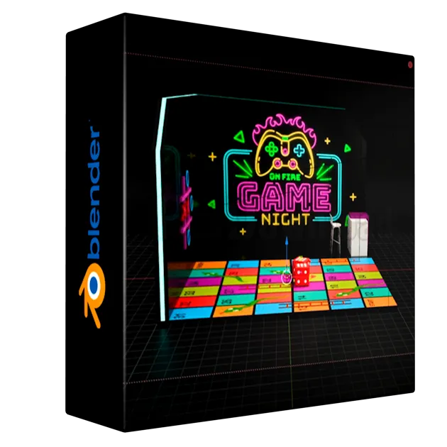 Design a Gaming Exhibition Booth in Blender