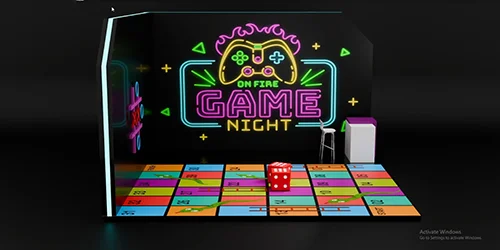 Design a Gaming Exhibition Booth in Blender скачать