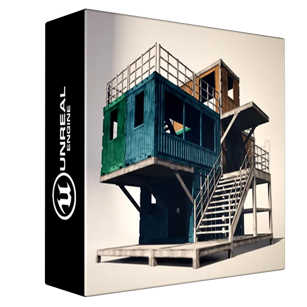Modular Container Houses - Survival Base Pack