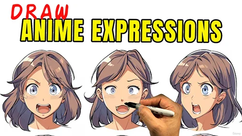 How To Draw Anime Face Expressions скачать