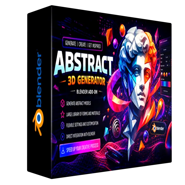 Abstract 3D Generator
