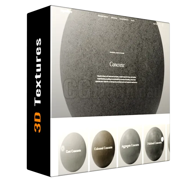 Superellipse - Concrete Texture