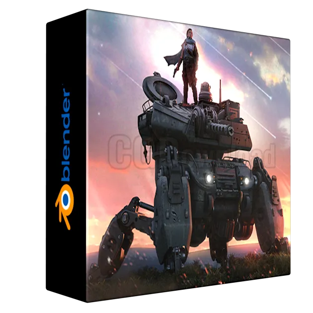 CG Characters - How to Design Realistic Mechs in Blender