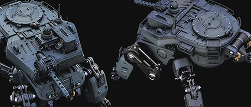 CG Characters - How to Design Realistic Mechs in Blender скачать