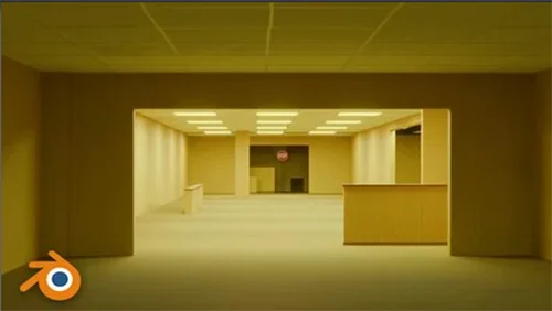 Backrooms in Blender 2026 (Procedural and Beginner friendly) скачать