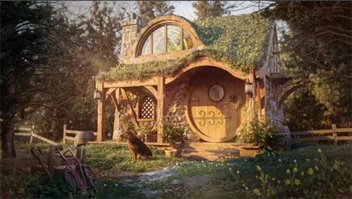 The Hobbiton House Blender Tutorial скачать