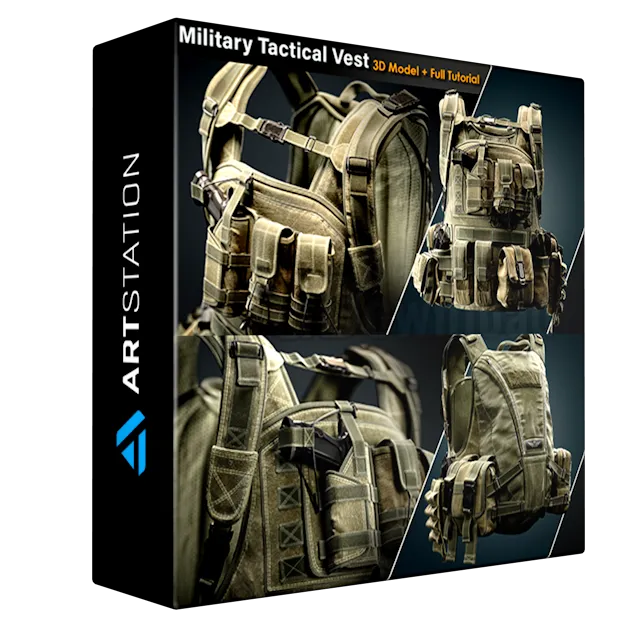 Military Tactical Vest Full Tutorial