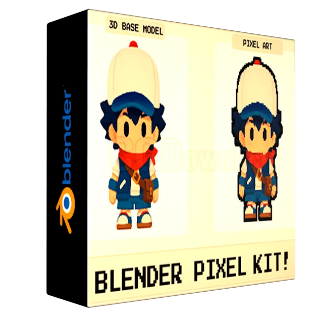 Blender Pixel Kit