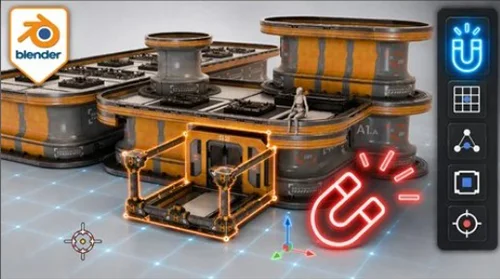 Blender Essentials Snapping and Alignment Basics скачать