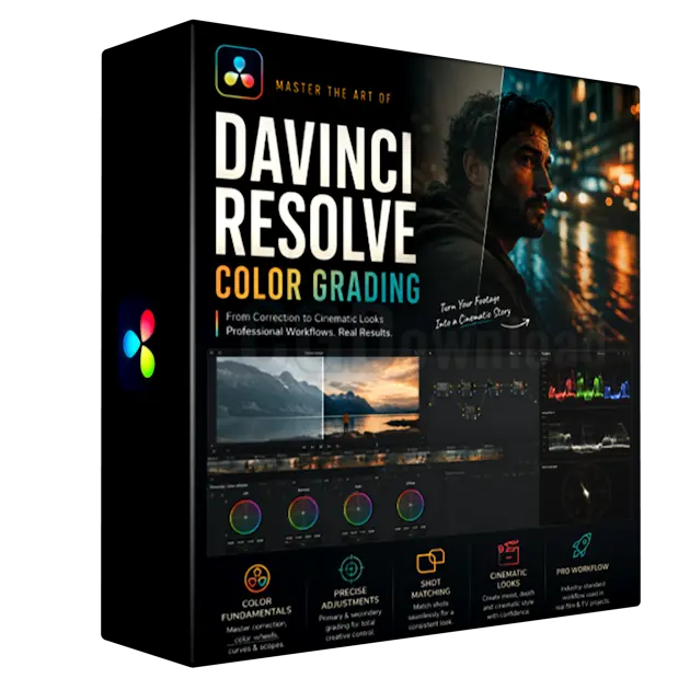  Skillshare - DaVinci Resolve Color Grading