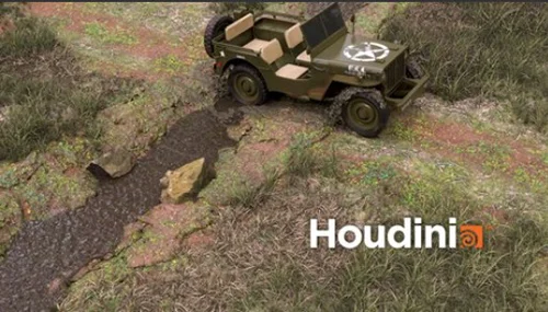 Houdini MPM Mud Simulation скачать