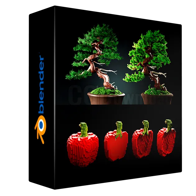Voxify Blender Mesh To Voxel Modifier