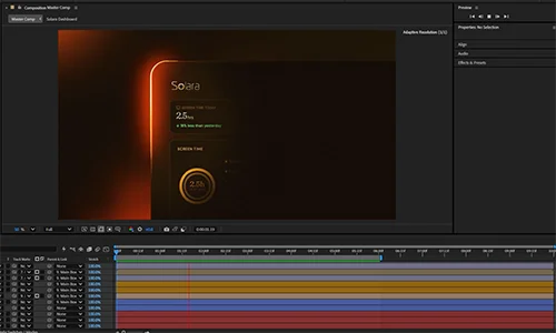After Effects Premium SaaS Border Beam Animation скачать