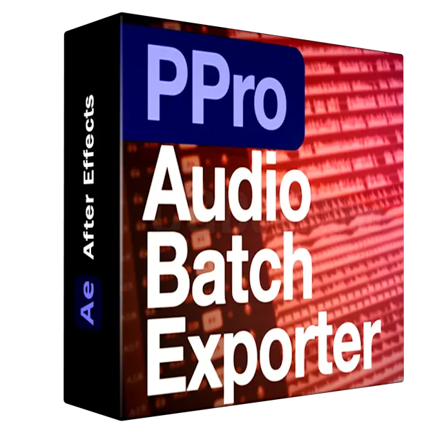 PPro Audio Batch Exporter