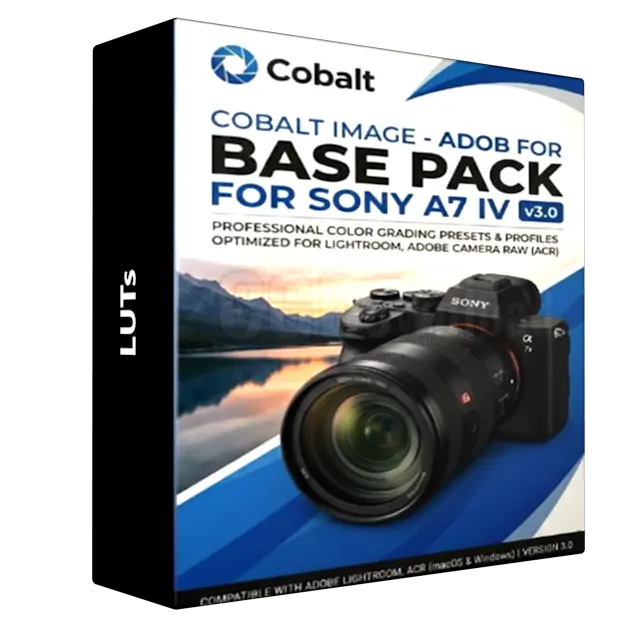 Cobalt Image - Base Pack for Adobe for Sony A7 IV