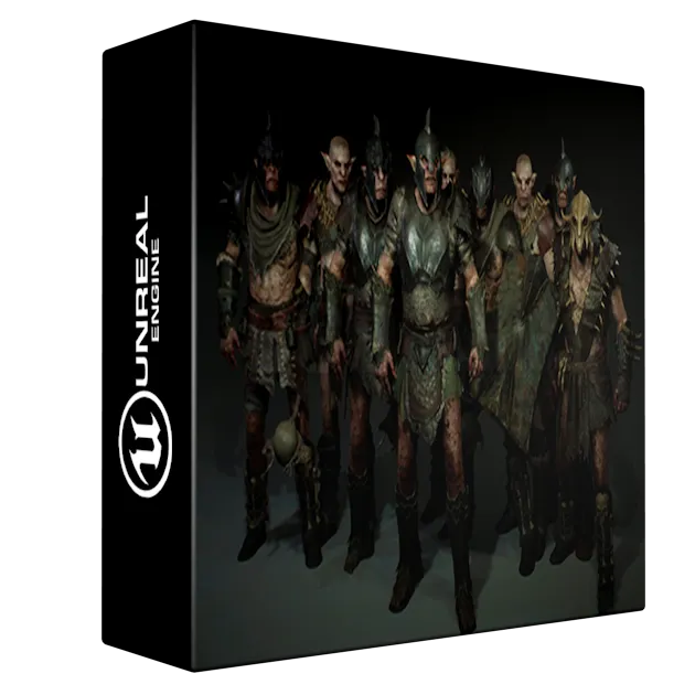 Modular Orcs & Troll - Metahuman