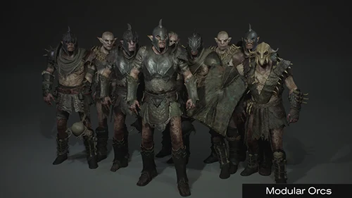 Modular Orcs & Troll - Metahuman скачать