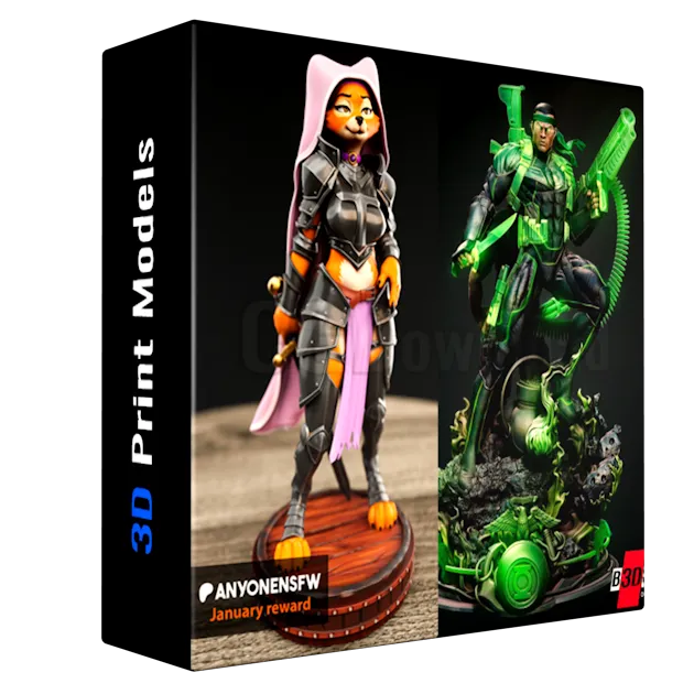 3D Print Models Bundle 1 Июнь 2026